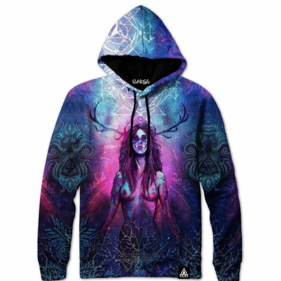 Mens * | Set 4 Lyfe Blossoming Universe Hoodie