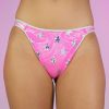 Womens * | Roma New Pink Cosmic Stardust High-Cut Bottoms