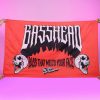 Accessories * | Jarmoo Basshead Bass That Melts Your Face Red 3 5 Ft Flag Accessories