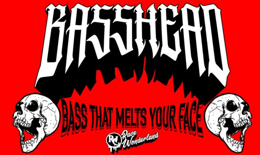 Accessories * | Jarmoo Basshead Bass That Melts Your Face Red 3 5 Ft Flag Accessories