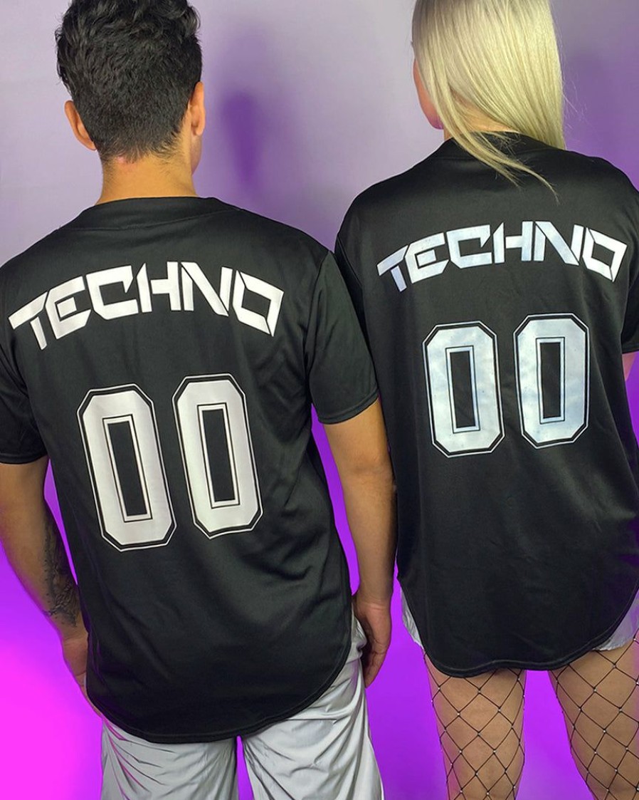 Womens * | Jarmoo Techno Baseball Unisex Jersey