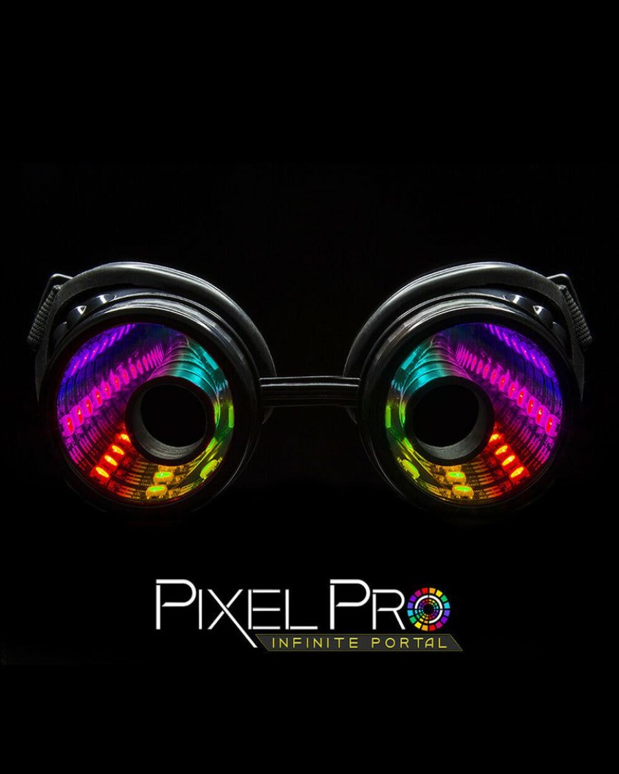 Accessories * | Glofx Pixel Pro Infinite Portal Goggles