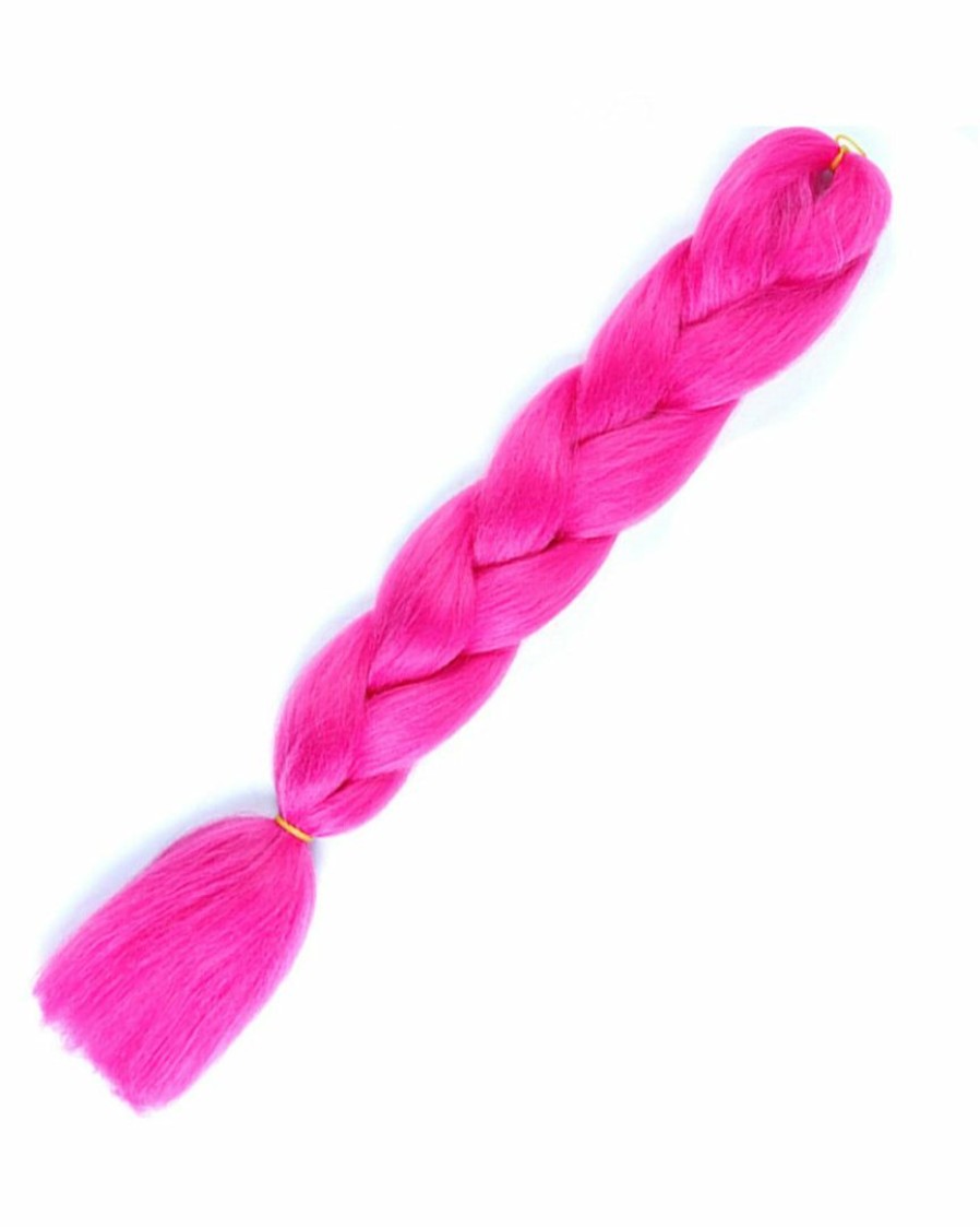 Accessories * | Ae 24 Braiding Hair Extensions Womens Hot Pink