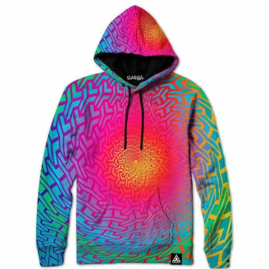 Mens * | Set 4 Lyfe Mens Tetra Spectrum Portal Hoodie