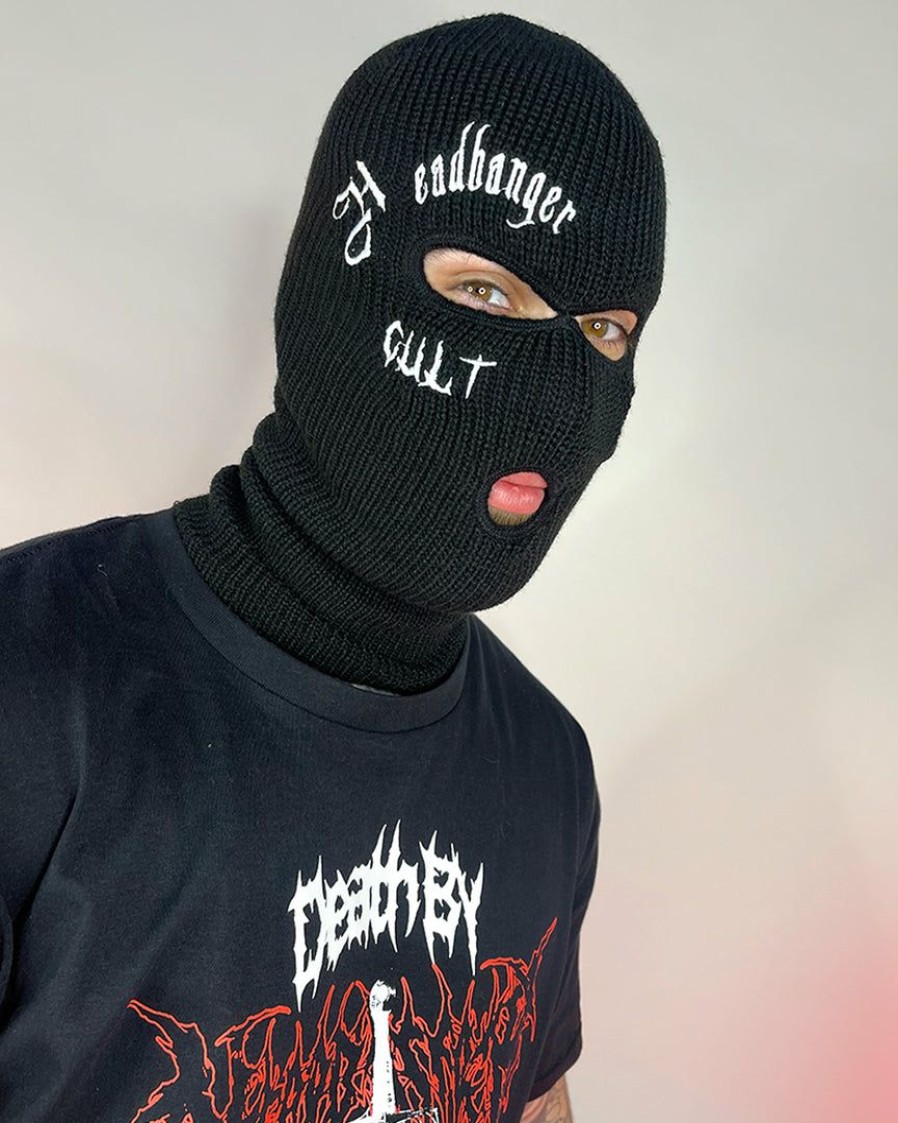 Mens * | Jarmoo Headbanger Cult Ski Mask