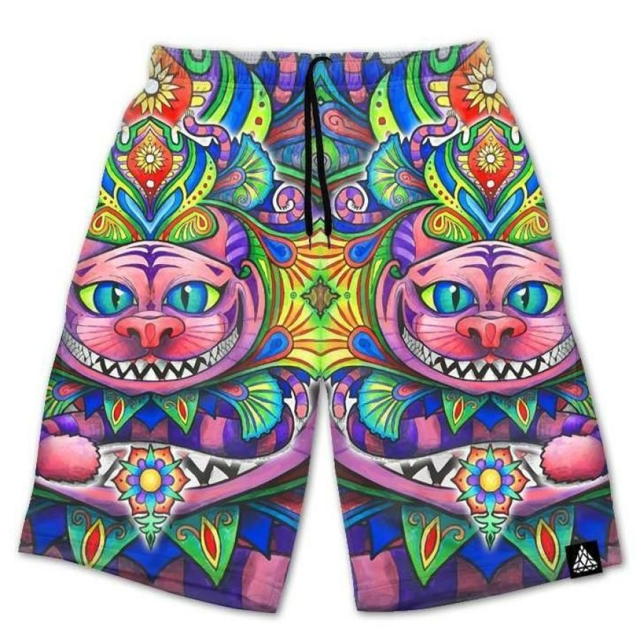 Womens * | Set 4 Lyfe Cheshire Cat Shorts