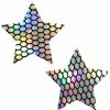 Accessories * | Neva Nude Galactic Prism Star Pasties Accessories