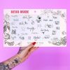 Accessories * | Neva Nude Fook Yu Soup Giant Temporary Tattoo Pack