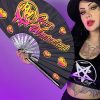 Accessories * | Rave Wonderland Limited Edition Rw Airbrush Oversized Fan