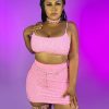 Womens * | Hot And Delicious New Lovestruck Pink 2Pc Set