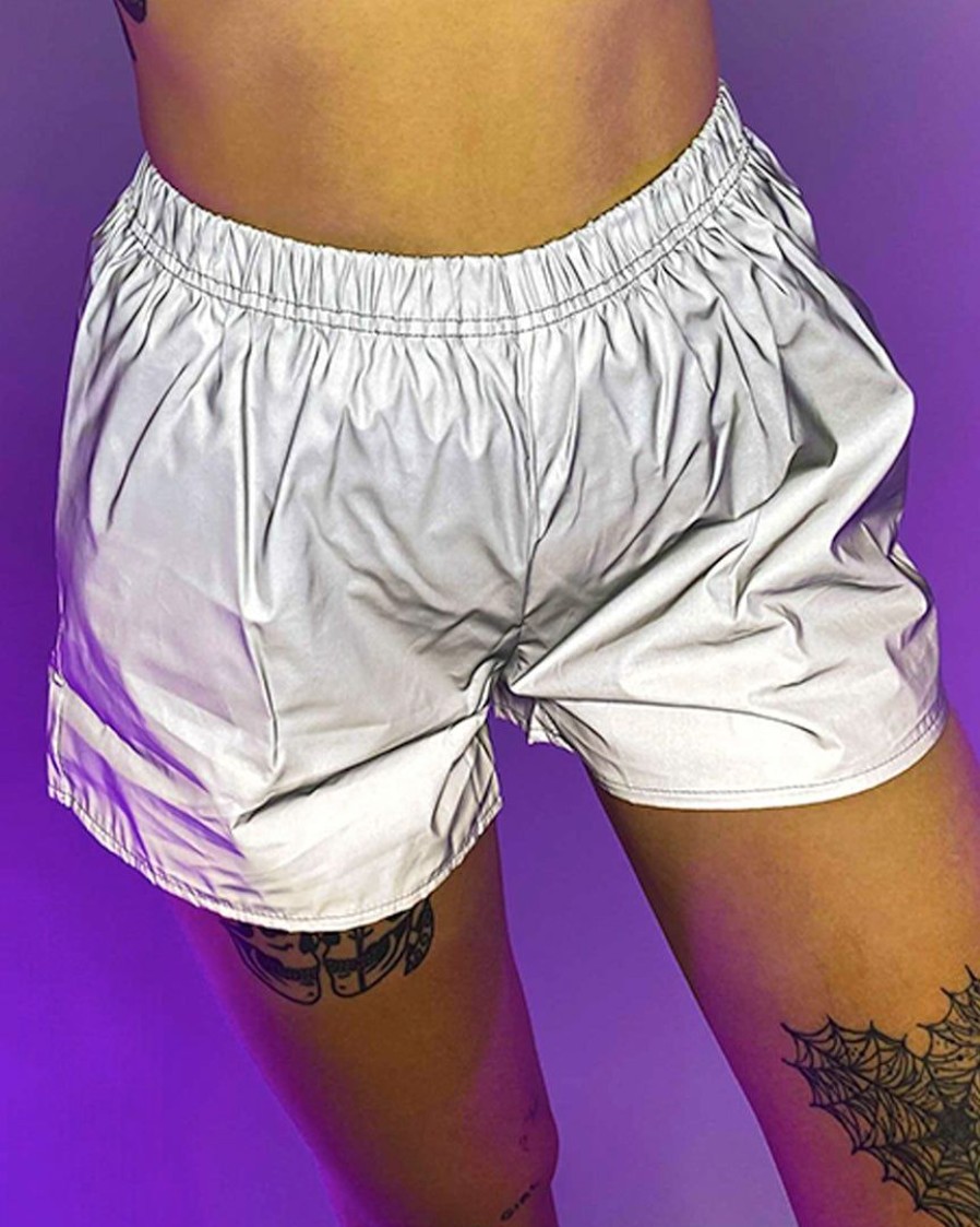 Womens * | Ae Night Light Reflective Shorts