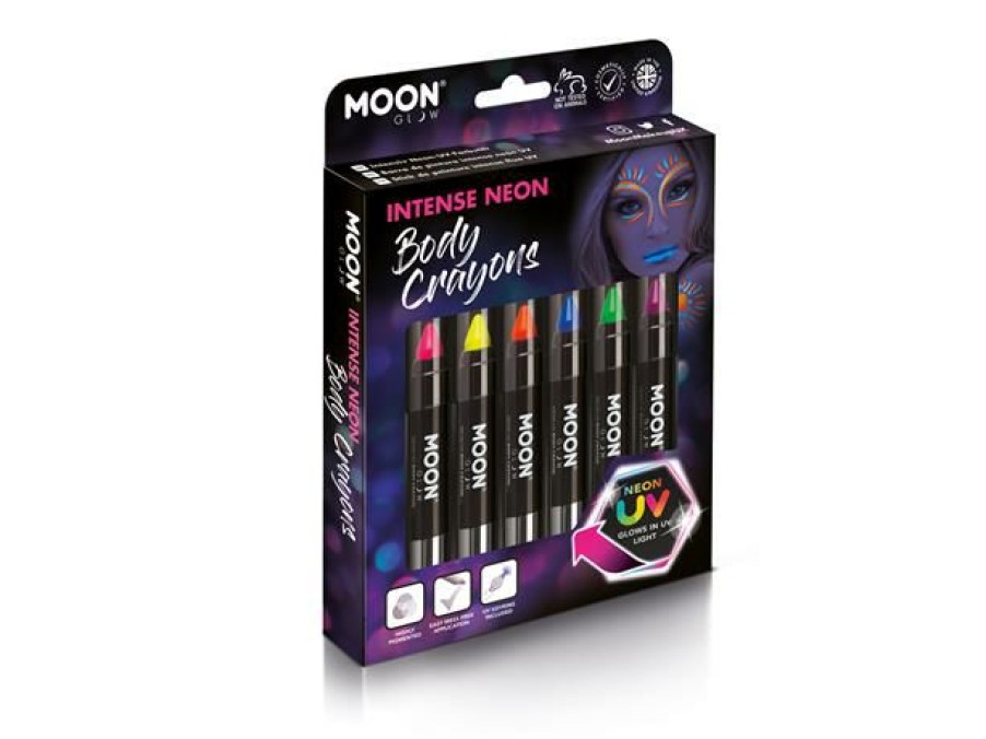 Accessories * | Camden Passage Inc Accessories (Package Of 6) Moon Radio Active Body Crayons Box Set