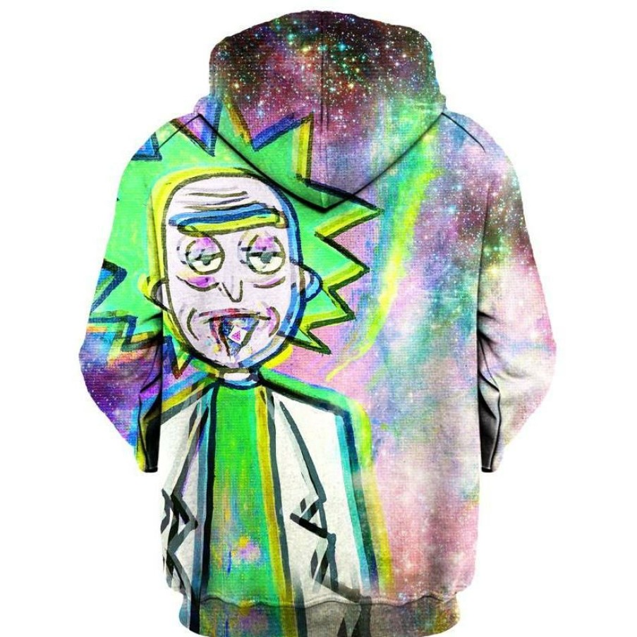 Mens * | Set 4 Lyfe Trippy Rick Hoodie Mens