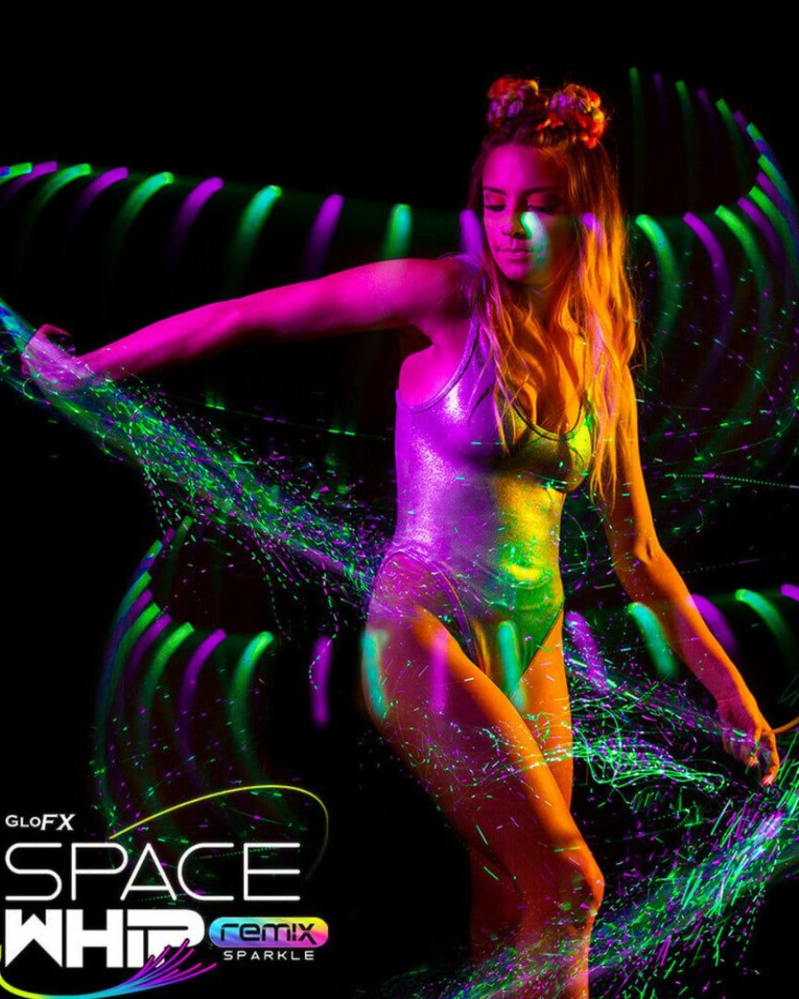 Accessories * | Glofx Space Whip Remix Sparkle Fiber