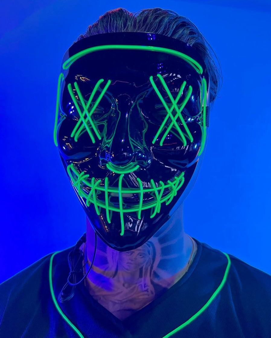 Accessories * | Ae Mens Let'S Purge Full Face Led Mask