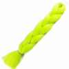 Accessories * | Ae Womens 24 Neon Yellow Braiding Hair Extensions