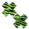 Accessories * | Neva Nude Neon Green Zebra Uv Reactive Pasties New