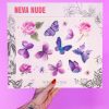 Accessories * | Neva Nude Purple Butterfly Kisses Giant Temporary Tattoo Pack