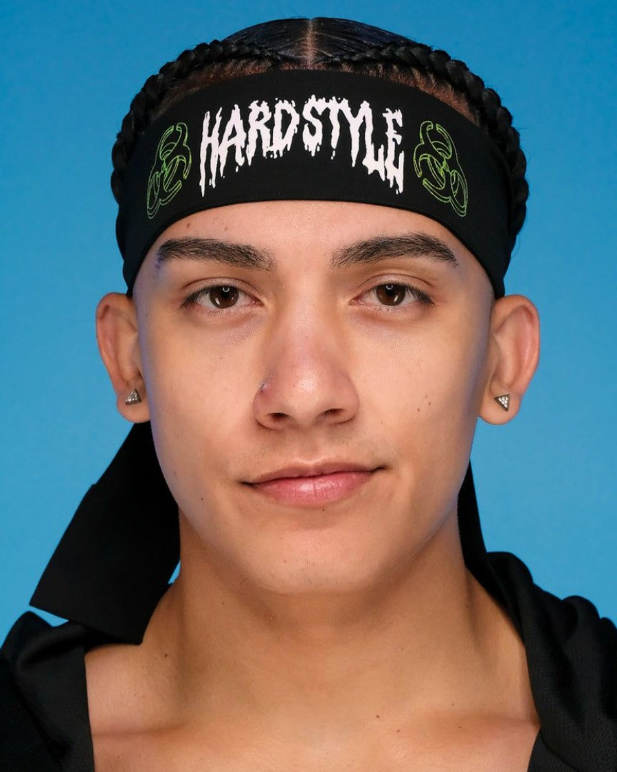 Mens * | Jarmoo Hardstyle Biohazard Silk Headband