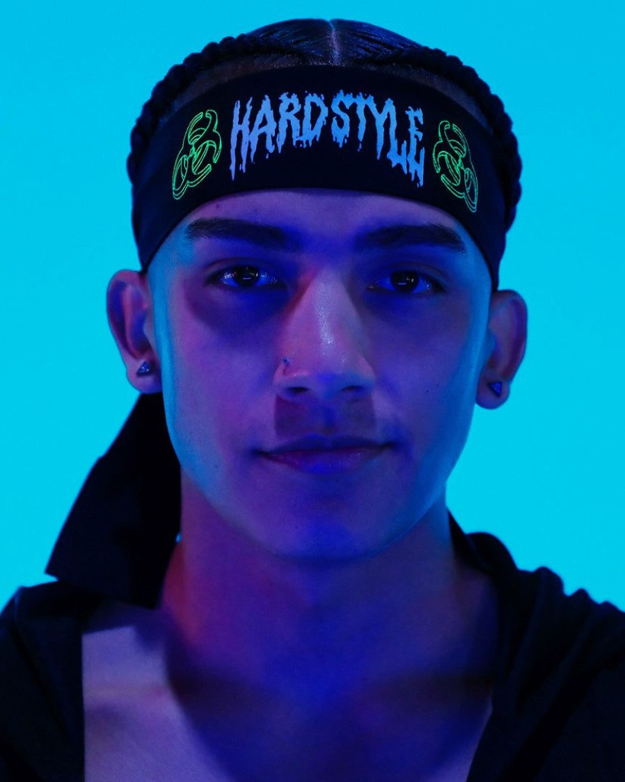 Mens * | Jarmoo Hardstyle Biohazard Silk Headband