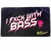 Accessories * | Ae Accessories I Fxck With Bass 3 5 Ft Flag