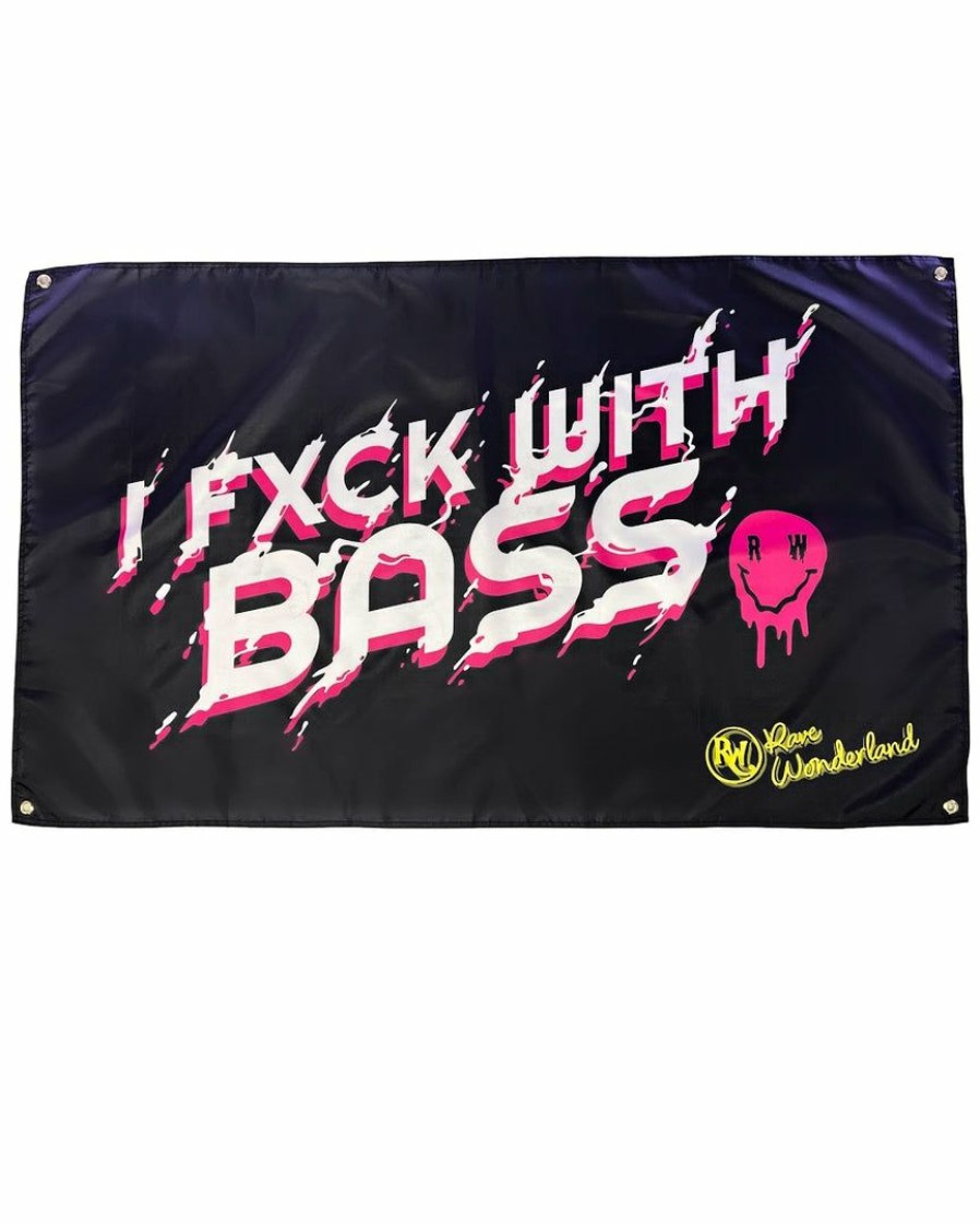 Accessories * | Ae Accessories I Fxck With Bass 3 5 Ft Flag