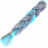 Accessories * | Ae 24 Grey And Turquoise Braiding Hair Extensions Womens