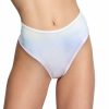 Womens * | J. Valentine White Holo High-Rise Thong