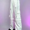 Womens * | Ae New 90'S Baby White Oversize Cargo Pants