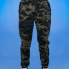 Womens * | Phillip Marciano Llc Green/Black Camo Men'S Joggers