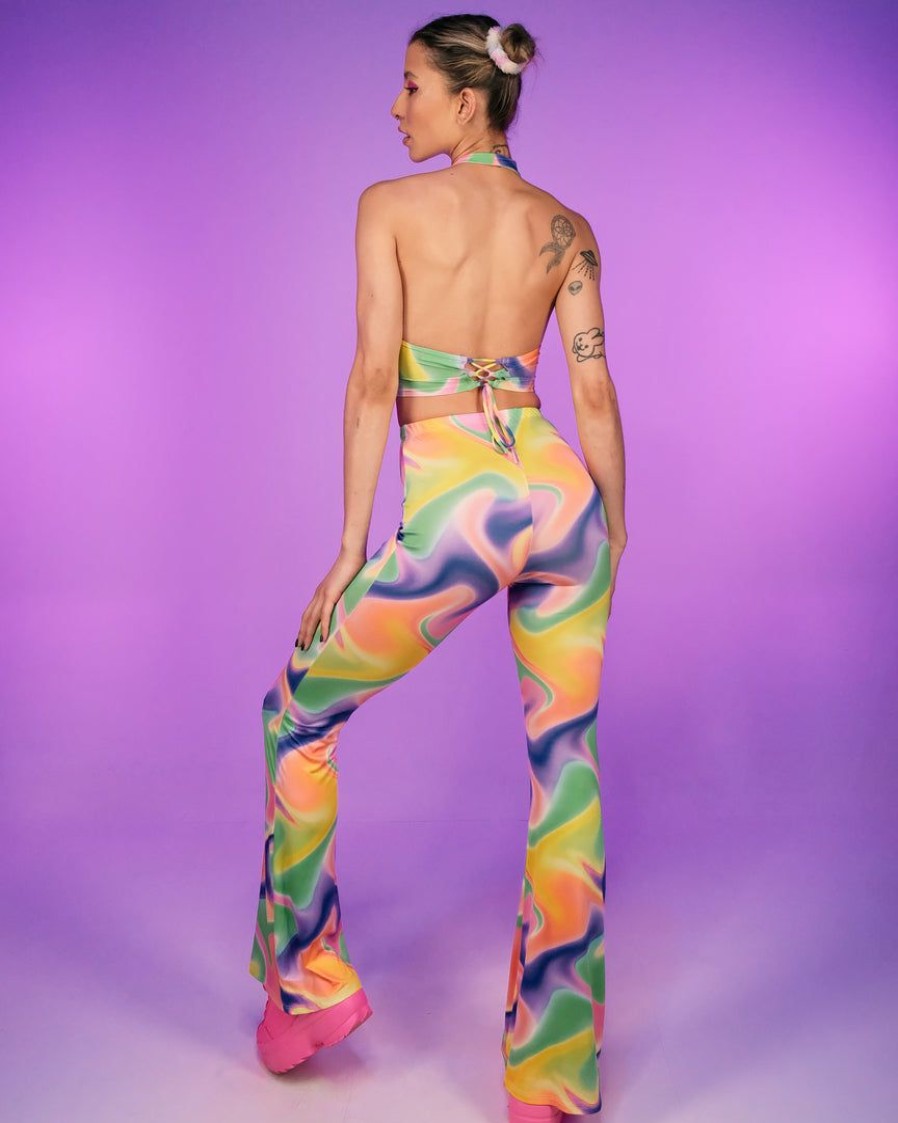 Womens * | Hot And Delicious Trippy Daze 2Pc Pant Set New