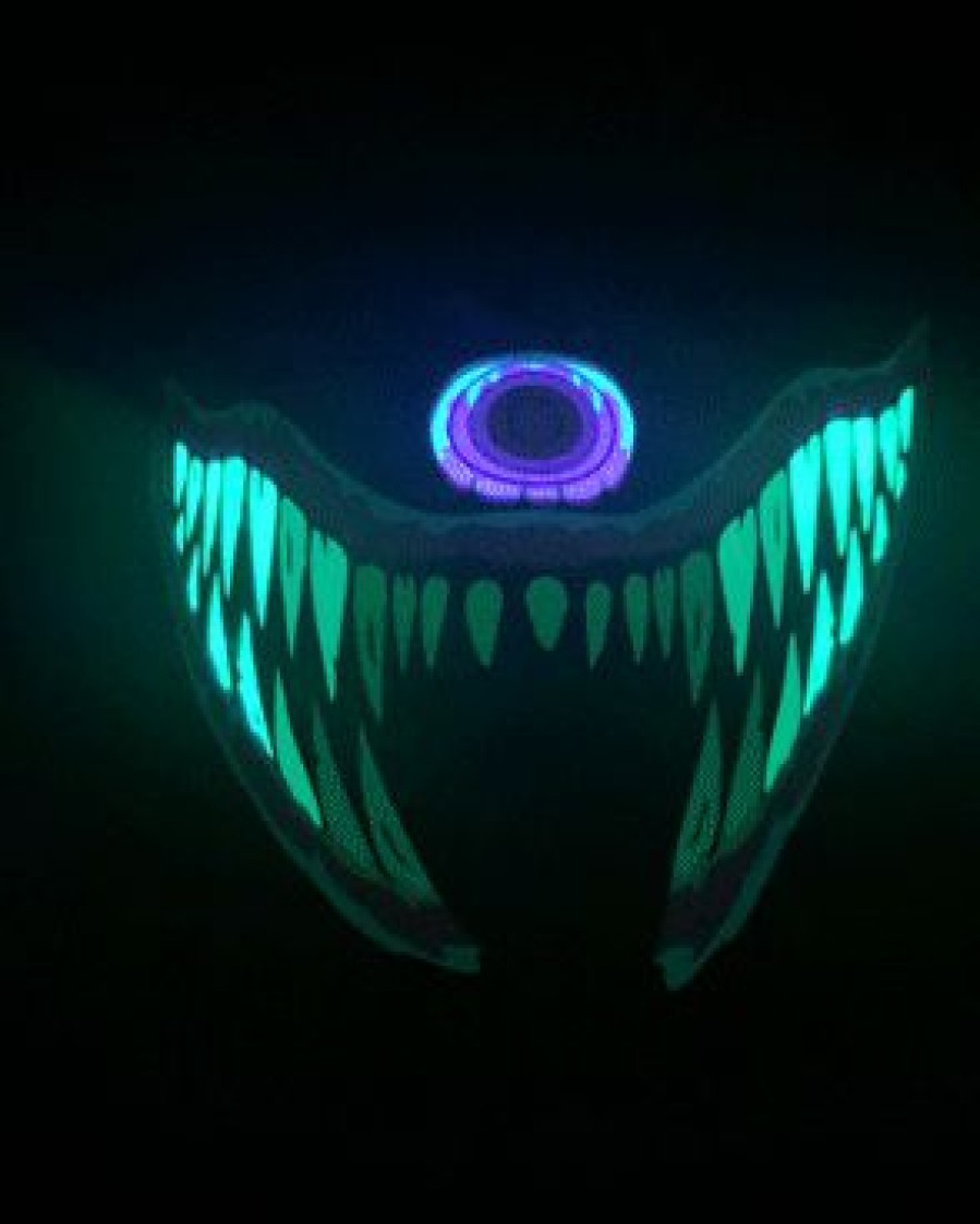 Accessories * | Ae Quit Clownin' Sound Activated Led Mask