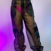 Womens * | Ae Sheer Ambition Organza Pants New