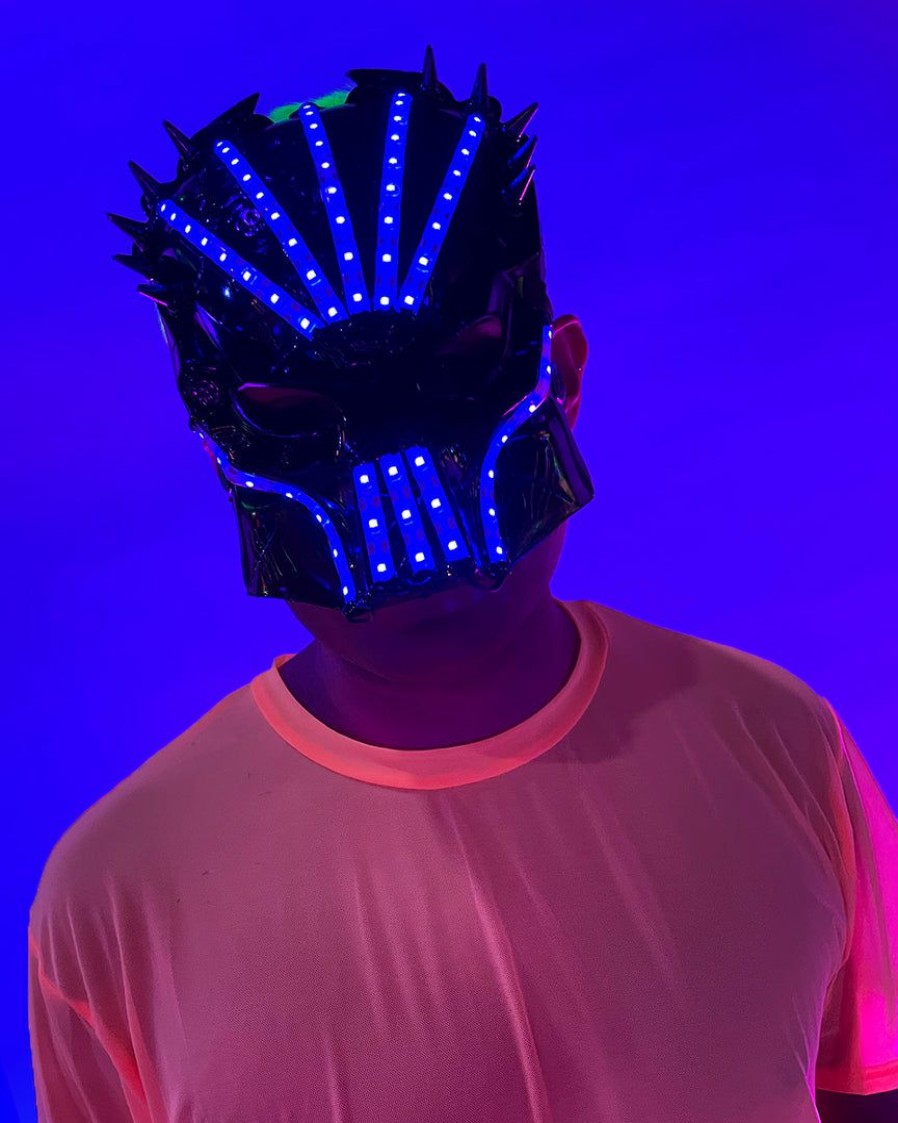 Accessories * | Ae Mens Destroyer Led Alien Mask