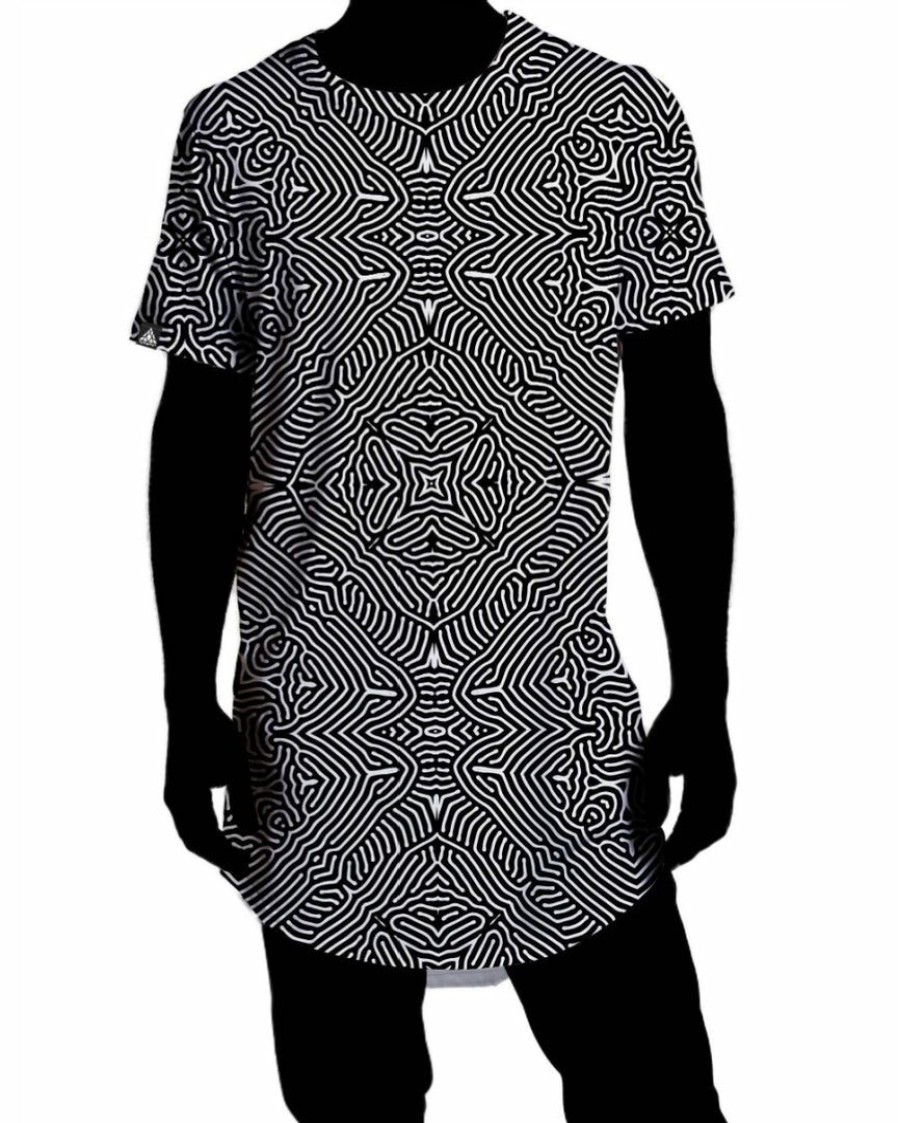 Mens * | Set 4 Lyfe Blotter Drop Long Tee Mens