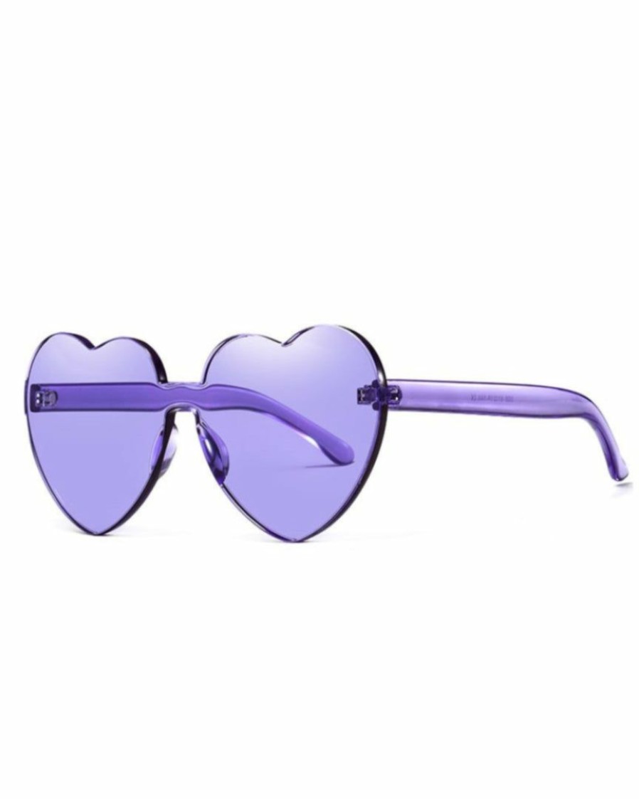 Accessories * | Ae Lolita Heart-Shaped Sunglasses