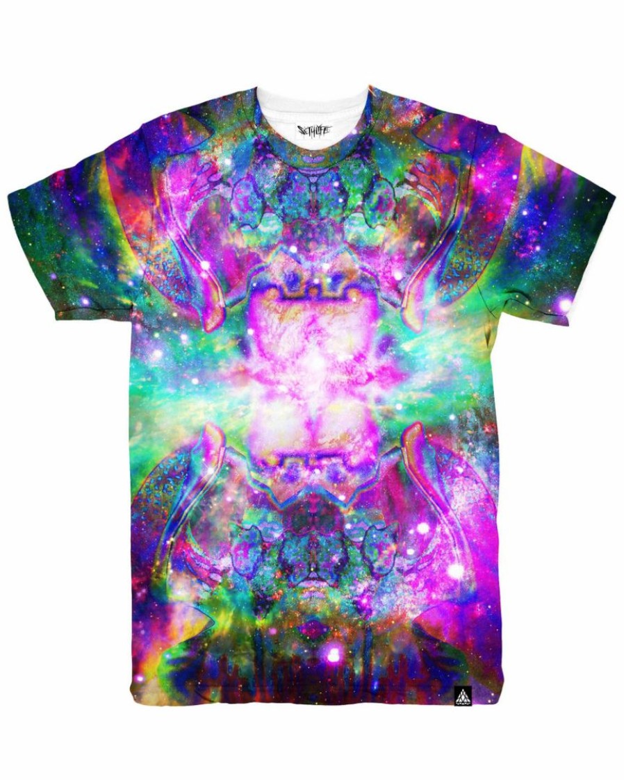 Mens * | Set 4 Lyfe Mens Psychedelic Moon T