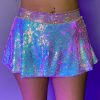 Womens * | J. Valentine Light-Up Pearly Pink Skater Skirt New