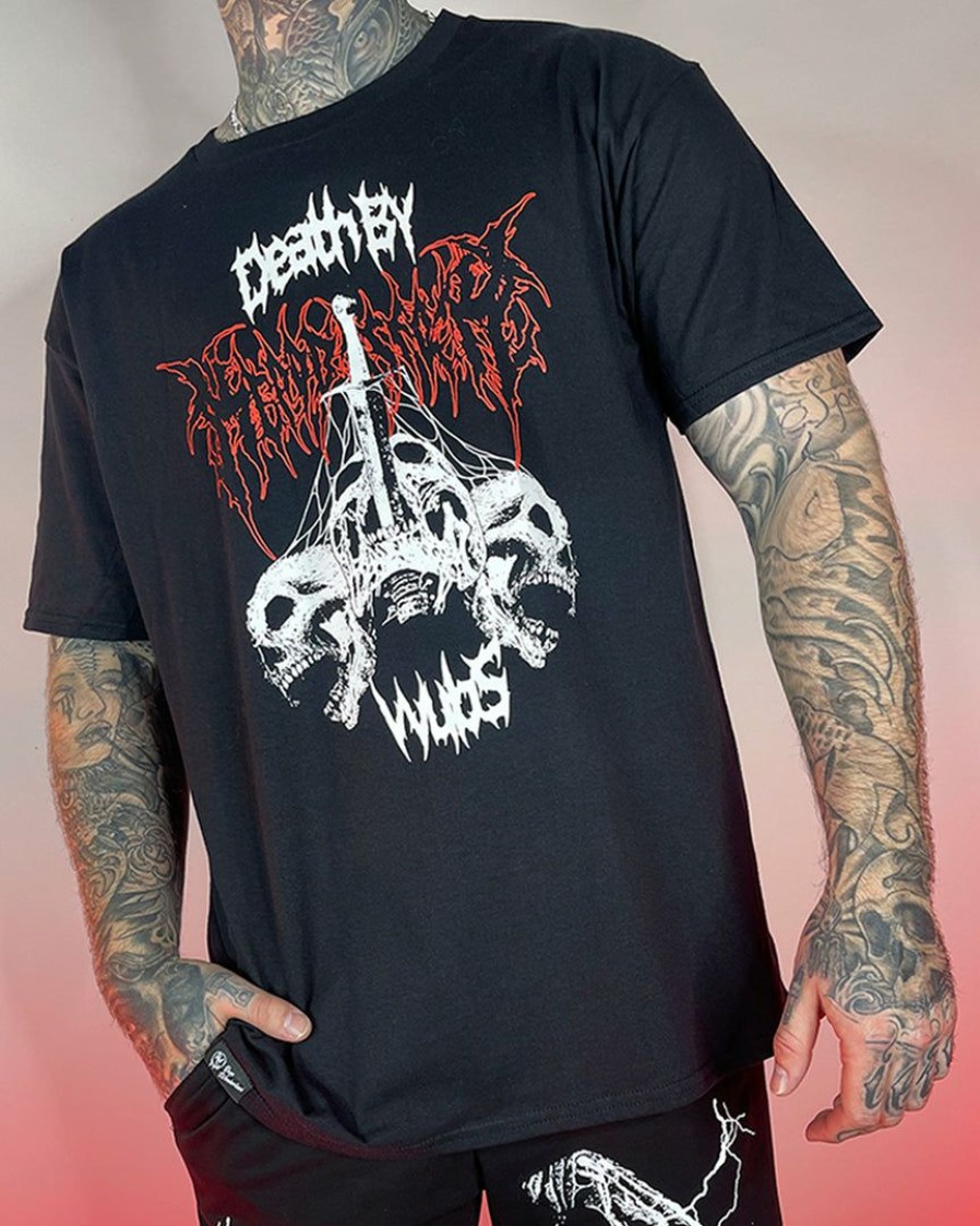 Womens * | Jarmoo New Headbanger Death By Wubs Rw Tee