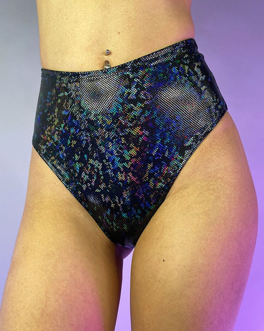 Womens * | J. Valentine New Shattered Sequin Higher Waist Rave Shorts