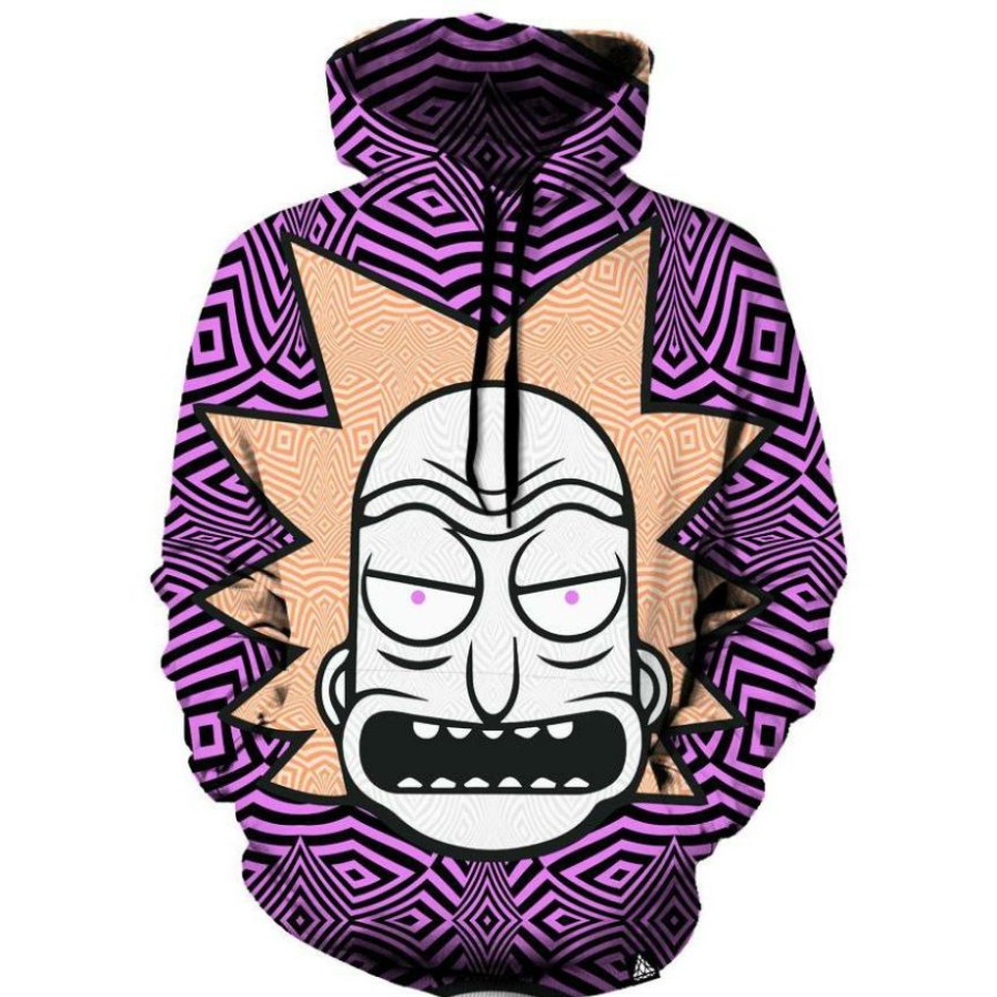 Mens * | Set 4 Lyfe Rick Pink Hoodie