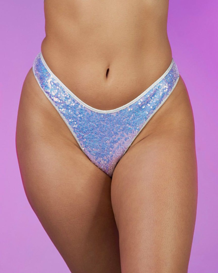 Womens * | Roma Lavender Sugar Nova High-Cut Thong