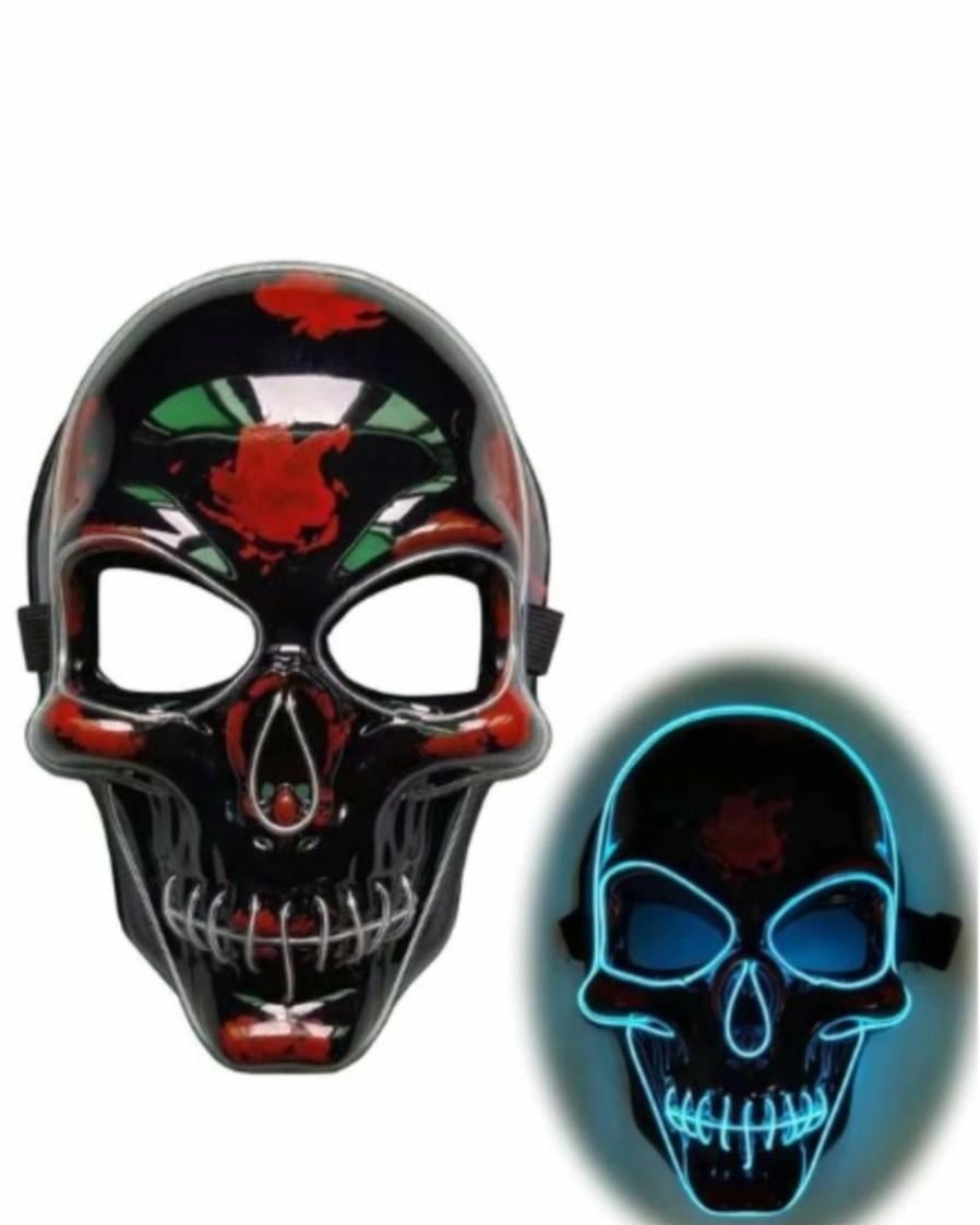 Accessories * | Ae Full Skull Led Face Mask Accessories