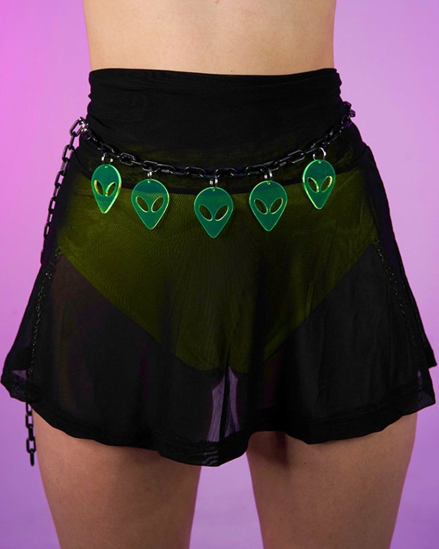 Womens * | New Nomad Kandi Beam Me Up Alien Belt