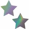 Accessories * | Neva Nude Womens Starry Nights Pasties Holographic