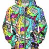 Mens * | Set 4 Lyfe Sporesbob Zip Up Hoodie Mens