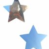 Accessories * | Neva Nude Accessories Silver Mirror Star Pasties