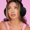 Accessories * | Ae New Glitter Kitty Earmuffs