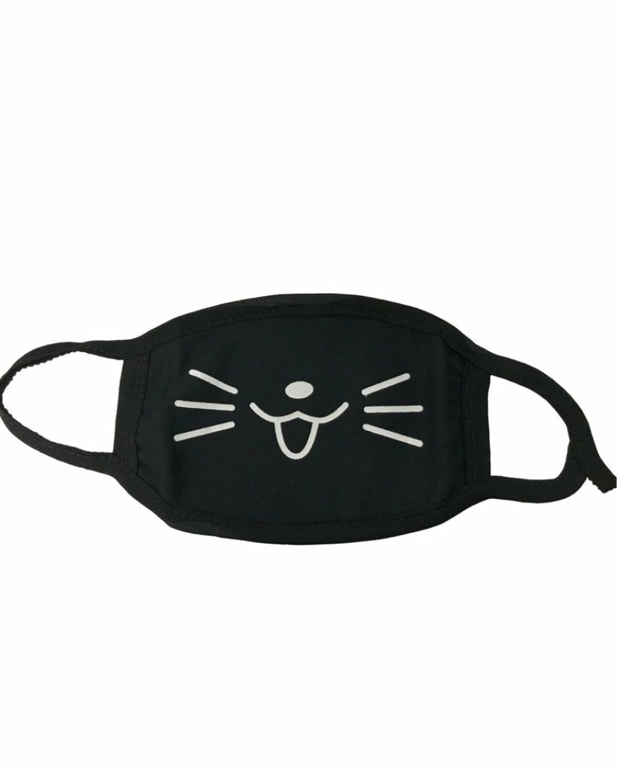 Accessories * | Ae Happy Meow Face Mask