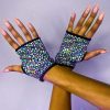 Accessories * | Roma Astro Candy Open Finger Gloves